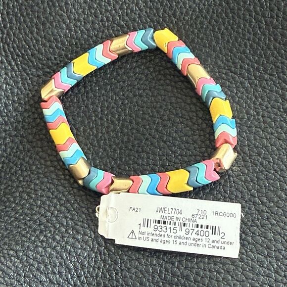 Lucky Brand Womens Beaded Elastic Bracelet NWT - Picture 2 of 4
